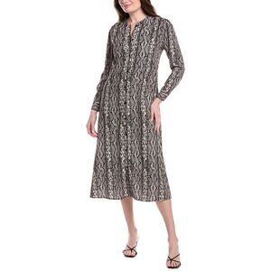 Yal New York Womens Printed Midi Dress